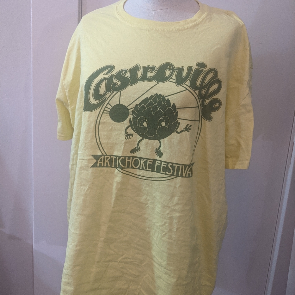 Casterville artichoke festival t-shirt